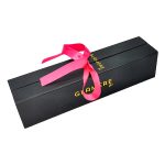 Black kraft paper box for wig