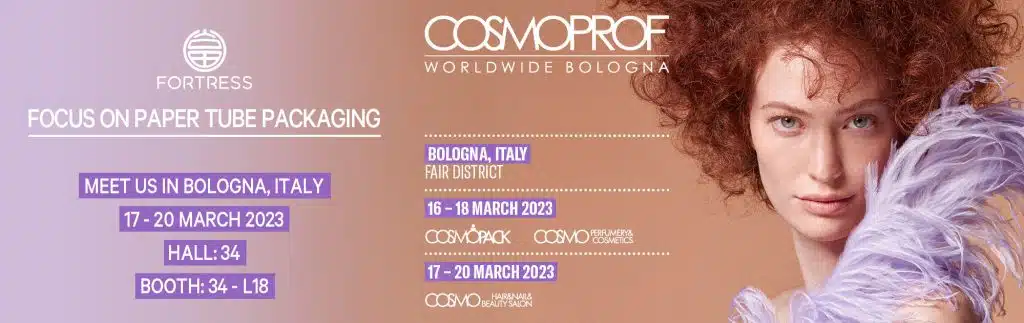 Fortress Package Luxury Paper Printed Box Packaging Solutions Cosmoprof Bologna Trade Show Italy